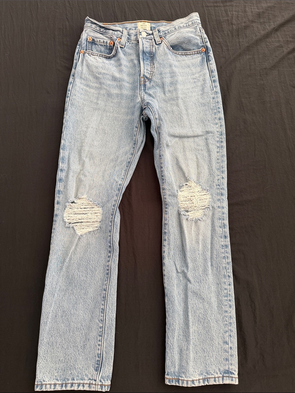 501 Original Light Wash Jeans